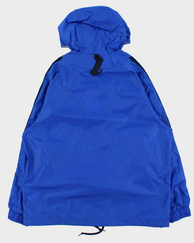 Vintage 1990s Nike Half-Zip Lightweight Hooded Pullover - L