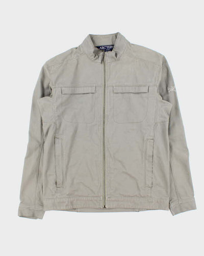 Vintage 00s Arc'teryx Crosswire Khaki Cotton Jacket - M