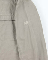 Vintage 00s Arc'teryx Crosswire Khaki Cotton Jacket - M