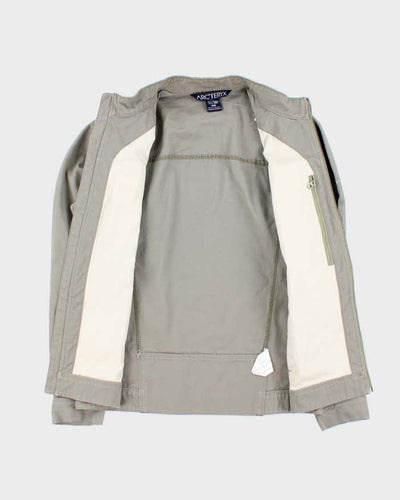 Vintage 00s Arc'teryx Crosswire Khaki Cotton Jacket - M
