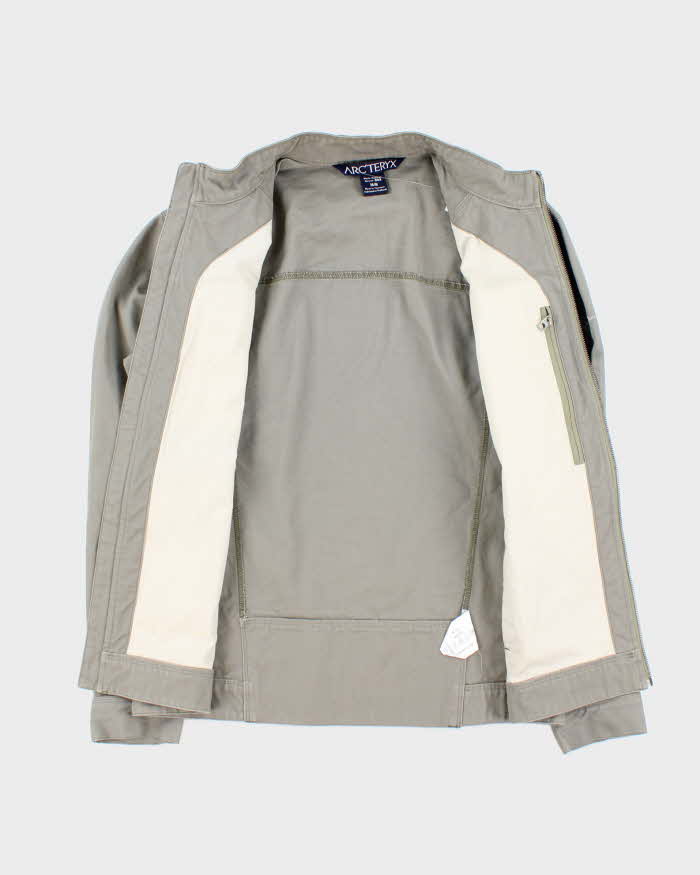 Vintage 00s Arc'teryx Crosswire Khaki Cotton Jacket - M