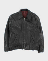 Vintage 1950s Leather U.S Trucker Jacket - XL