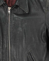Vintage 1950s Leather U.S Trucker Jacket - XL