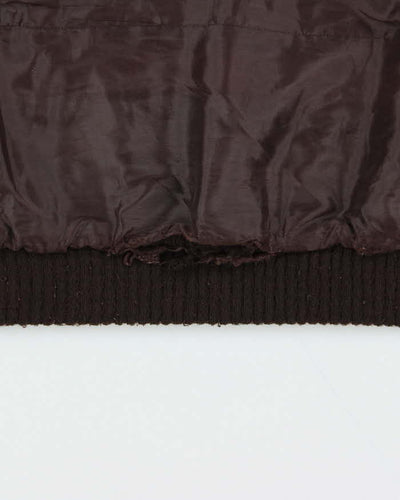 Vintage Diamonds Leather Aerospace Air & Navy GW1 Leather Flight Jacket - L