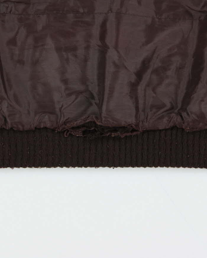 Vintage Diamonds Leather Aerospace Air & Navy GW1 Leather Flight Jacket - L