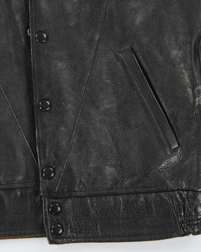 Vintage 50s Men's Wear Leather Jacket - S