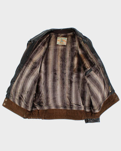 Vintage 50s Men's Wear Leather Jacket - S