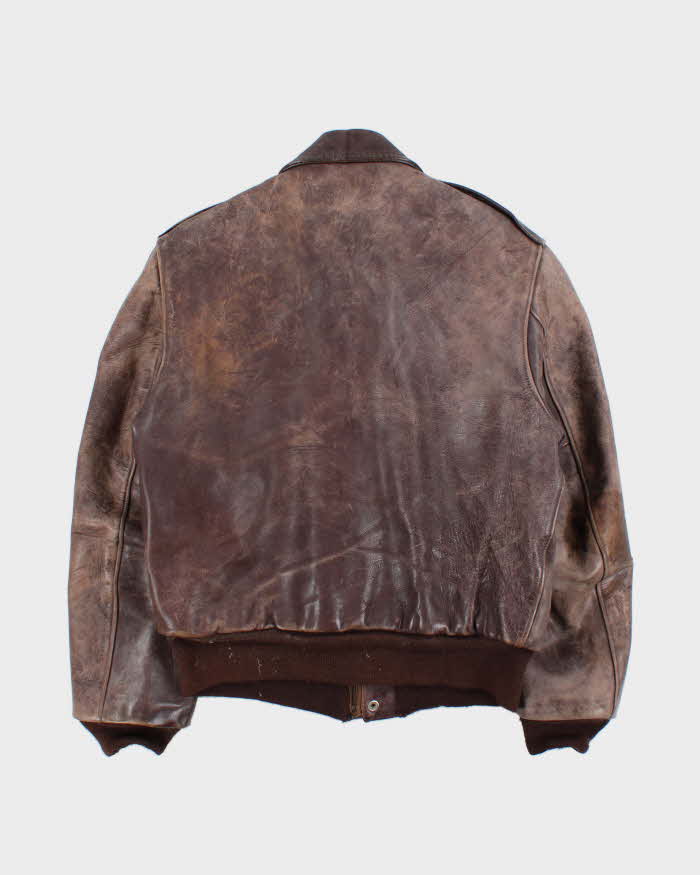 Vintage 40s/50s Penney's Leather Jacket - M