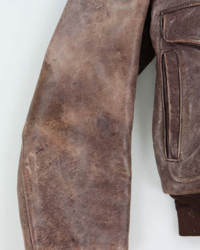 Vintage 40s/50s Penney's Leather Jacket - M