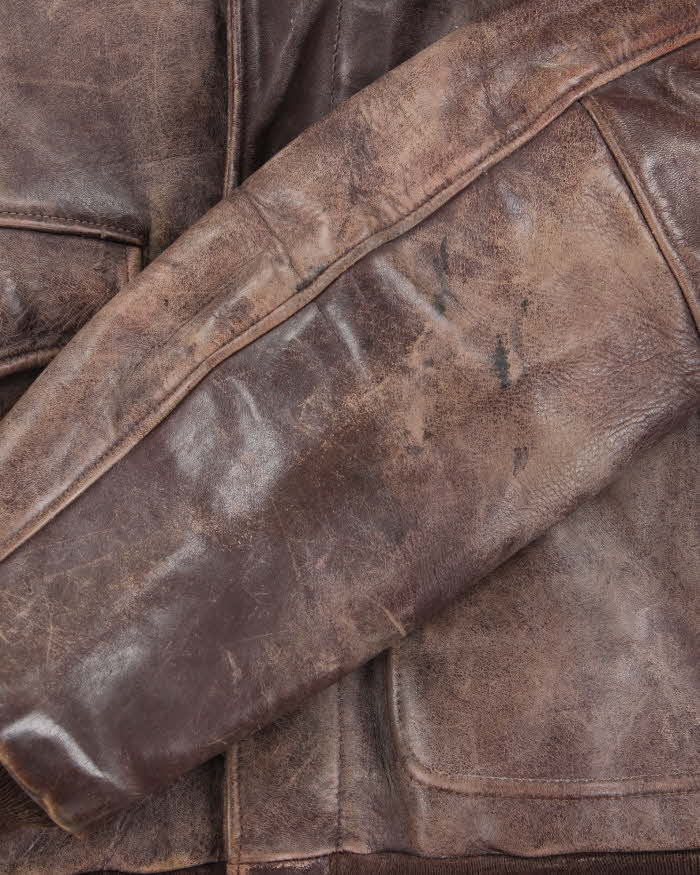 Vintage 40s/50s Penney's Leather Jacket - M