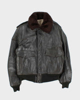 Vintage 1950s G-1 U.S Airforce Horsehide Leather Flight Bomber Jacket - L
