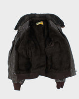 Vintage 1960s Brimaco Horsehide G-1 Leather Flight Jacket - L