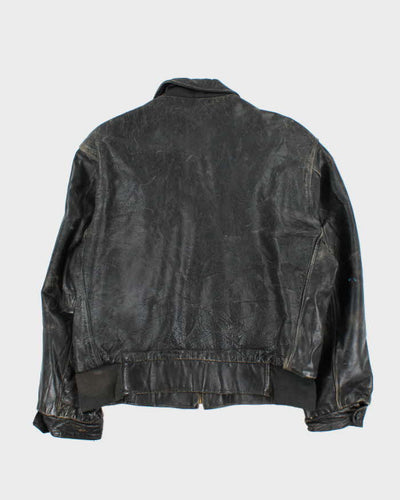 Vintage 50s Oakbrook Sportswear Leather Jacket - L