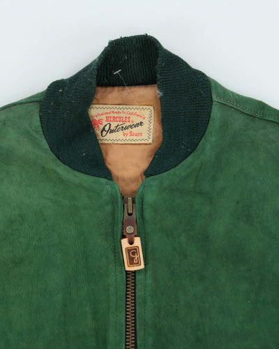 Vintage 50s/60s Hercules Outwear By Sears Soft Leather Jacket - M