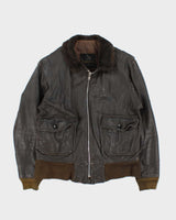 Vintage 1970s Startown London G-1 Leather Flight Jacket - L