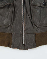 Vintage 1970s Startown London G-1 Leather Flight Jacket - L