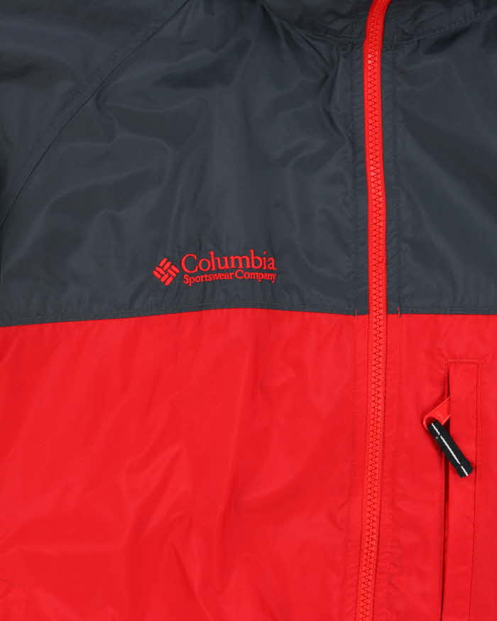 Vintage Columbia Hooded Waterproof Jacket - M