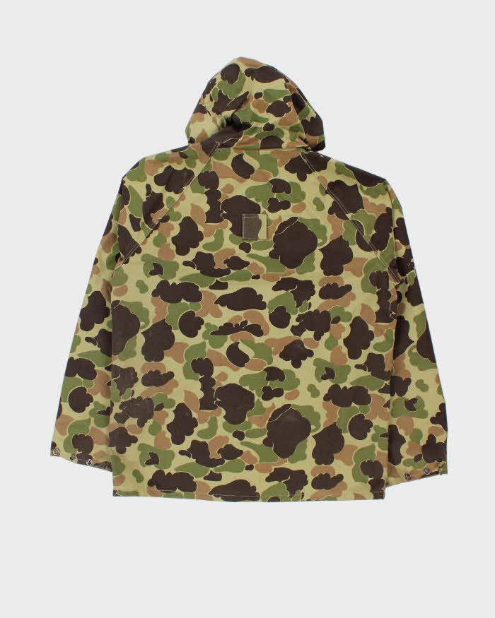 Vintage 1990s Cabela's Camouflage Gore-Tex Made In U.S.A Hooded Jacket - L
