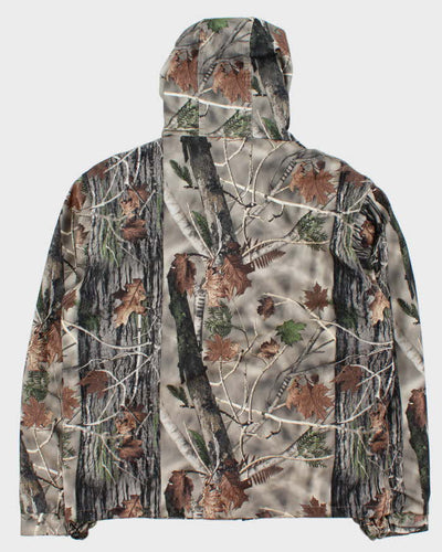 Vintage Ducks Unlimited Camouflage Hooded Oversized Jacket - L