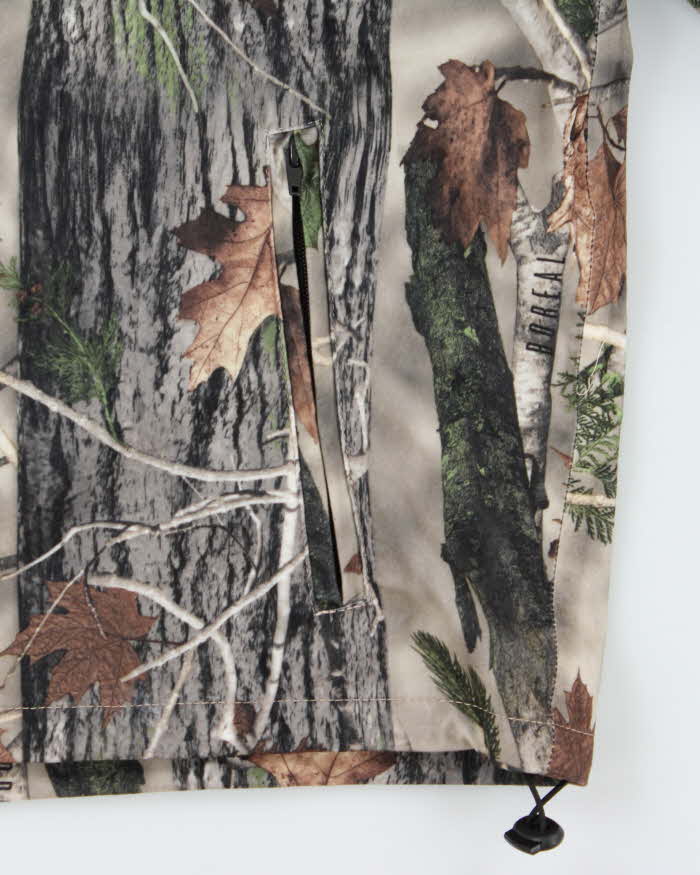 Vintage Ducks Unlimited Camouflage Hooded Oversized Jacket - L