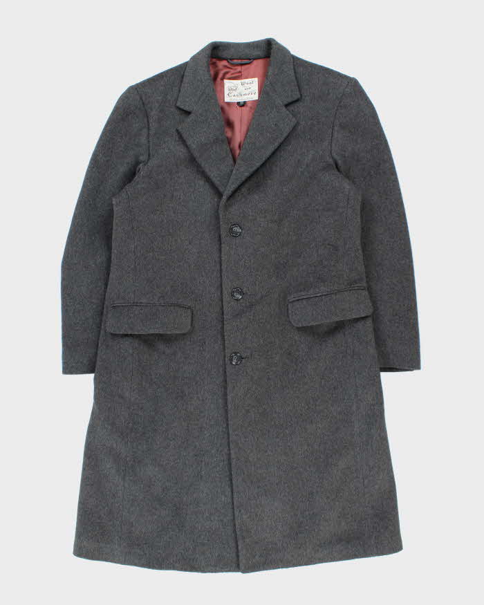 Vintage Moores Wool & Cashmere Coat - L