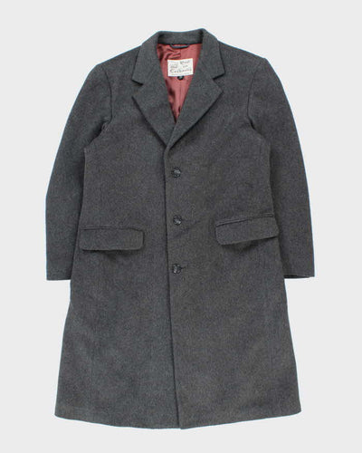Vintage Moores Wool & Cashmere Coat - L