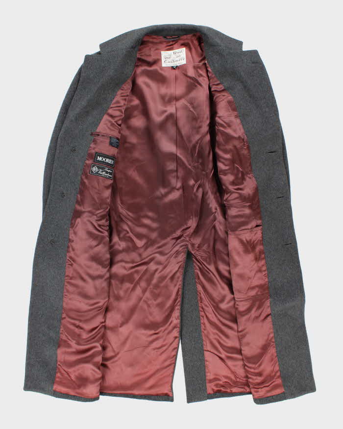 Vintage Moores Wool & Cashmere Coat - L