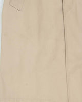 Vintage 1980s London Fog Beige Wool Insulated Oversized Weatherproof Mac - M