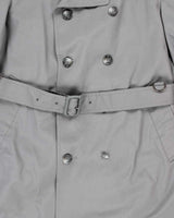 Vintage 1980s London Fog Grey Oversized Weatherproof Trench Coat - L