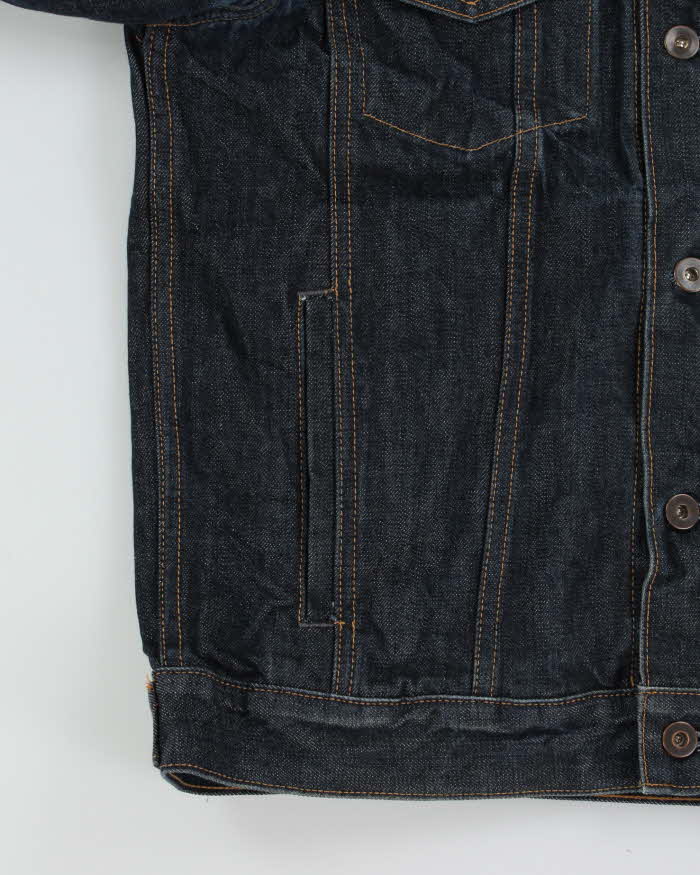 Vintage Tellason Kaihara Made In USA Selvedge Denim Jacket - M