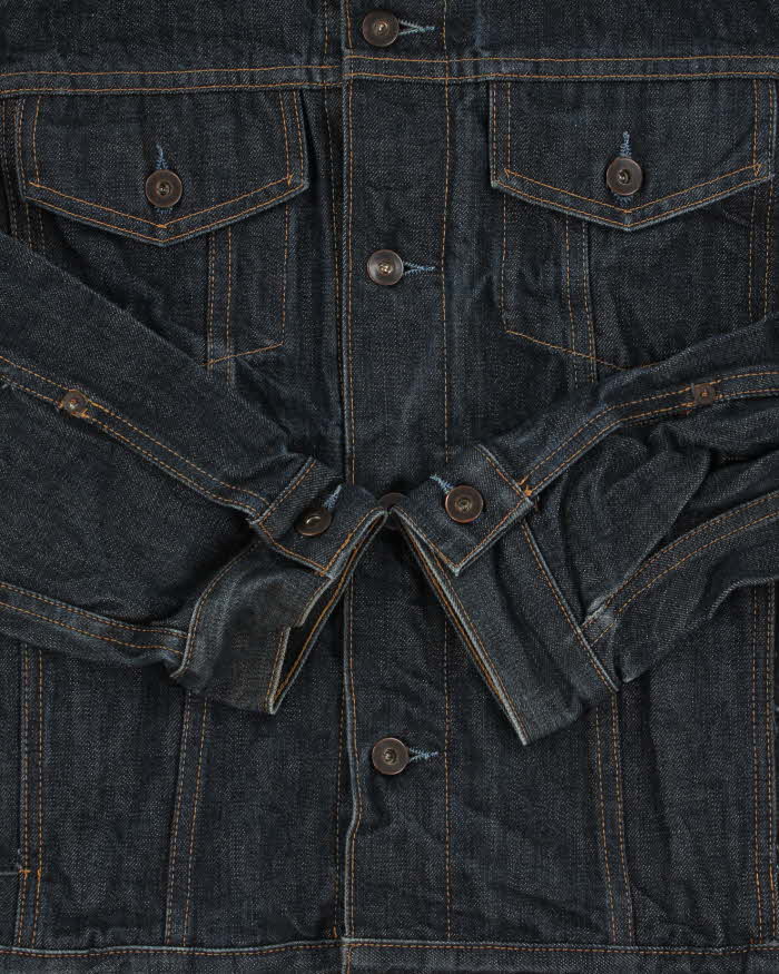 Vintage Tellason Kaihara Made In USA Selvedge Denim Jacket - M