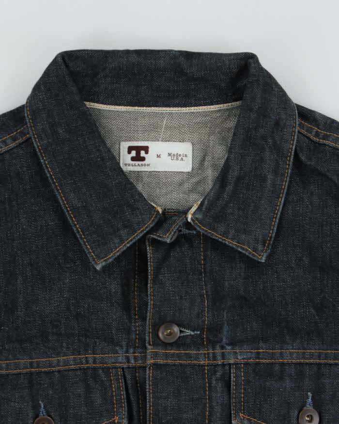 Vintage Tellason Kaihara Made In USA Selvedge Denim Jacket - M