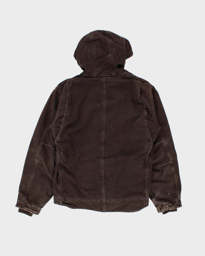 Vintage 00s Carhartt J141 Sherpa Lined Active Workwear Jacket - M