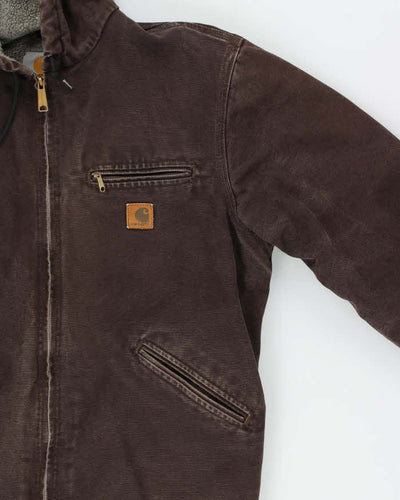 Vintage 00s Carhartt J141 Sherpa Lined Active Workwear Jacket - M