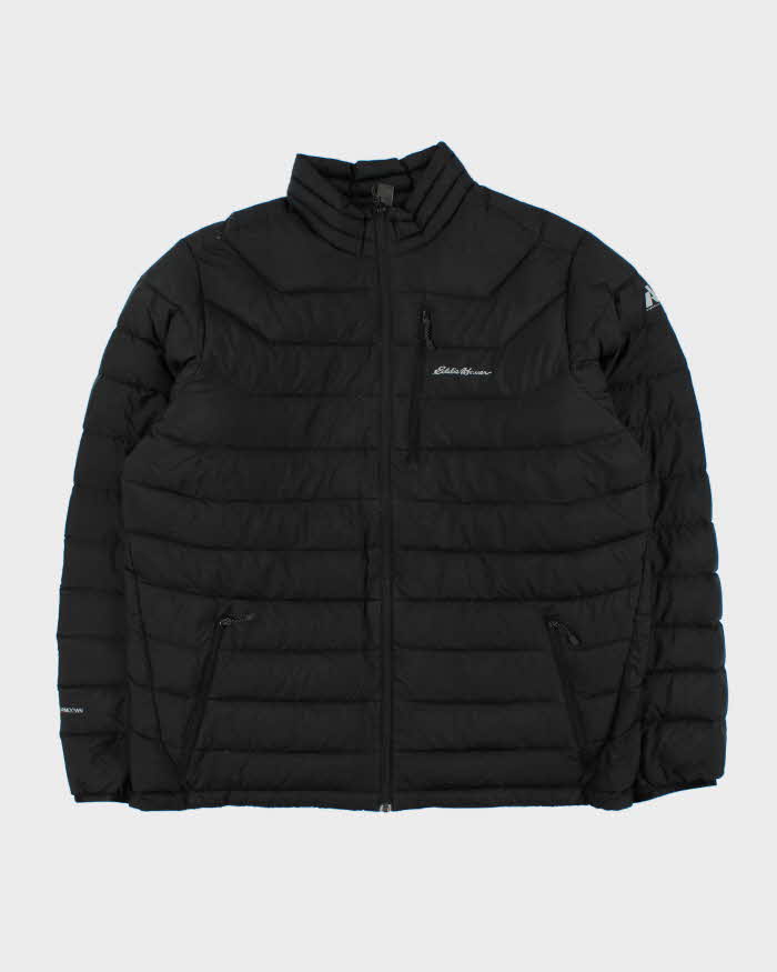 Vintage Eddie Bauer Black Puffer Jacket - XL