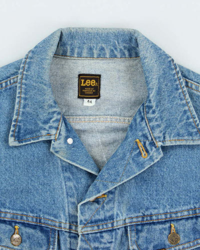 Vintage 1980s Lee Jeans Light Wash Denim Jacket - XL