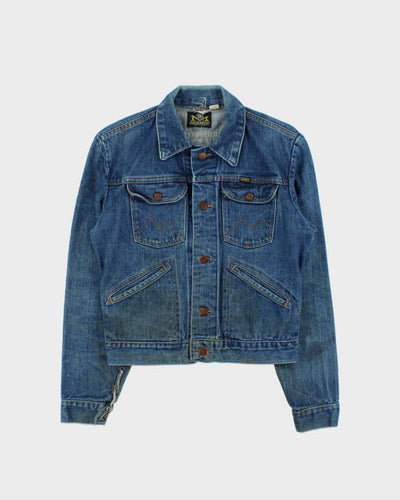 Vintage 1960s Wrangler Maverick Bluebell Denim Jacket - S
