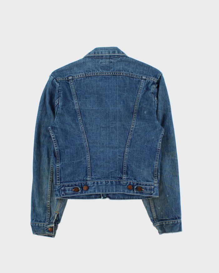 Vintage 1960s Wrangler Maverick Bluebell Denim Jacket - S