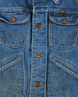 Vintage 1960s Wrangler Maverick Bluebell Denim Jacket - S