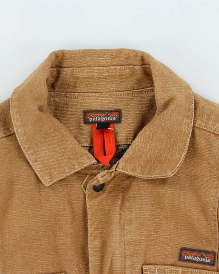 Vintage Tan Patagonia Insulated Oversized Workwear Chore Jacket - M
