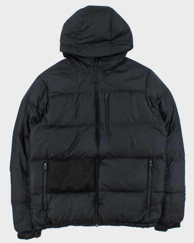 Vintage Black Marmot 700 Fill Hooded Puffer Jacket - L