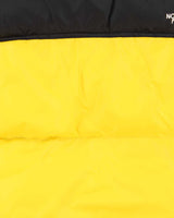 Vintage Black &amp; Yellow The North Face Hooded Puffer Jacket - L