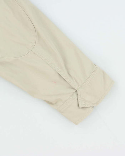 Vintage Y2K 00s Lacoste Metal Croc Cotton Zip Up Jacket - L