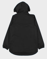Vintage Herschel Black Lightweight Zip Up Hooded Jacket - XS
