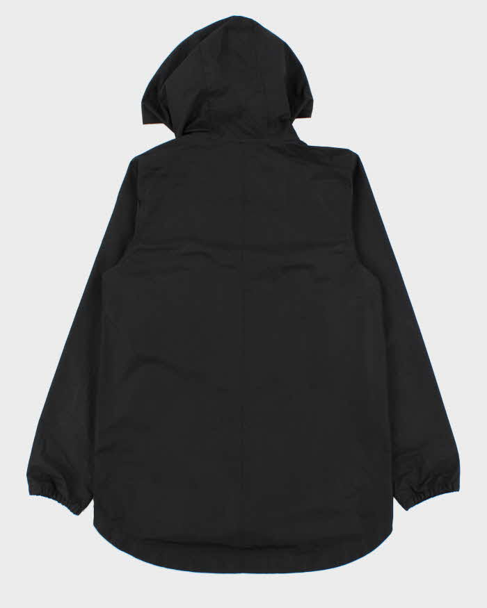 Vintage Herschel Black Lightweight Zip Up Hooded Jacket - XS