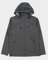 Vintage Grey Marmot Hooded Soft Shell Technical Jacket - L