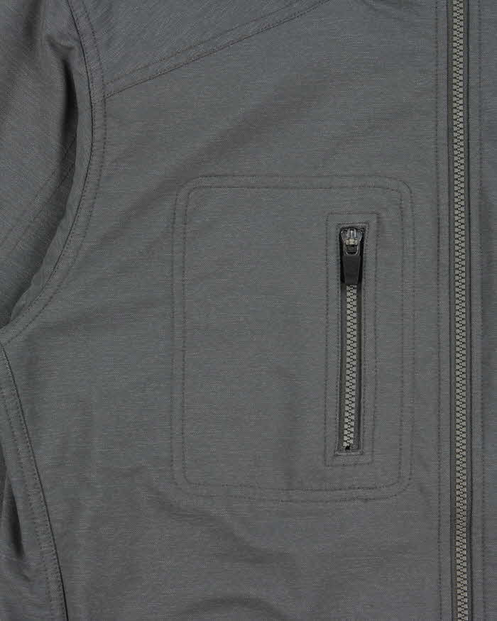 Vintage Grey Marmot Hooded Soft Shell Technical Jacket - L