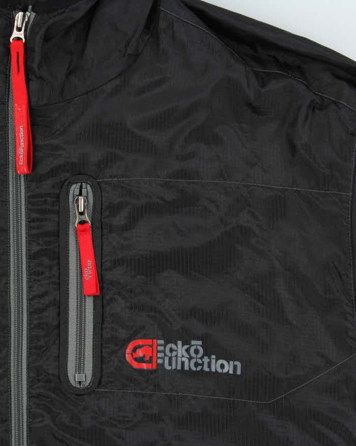 Vintage Y2K 00s Black Ecko UNTLD Oversized Hooded Jacket - XL