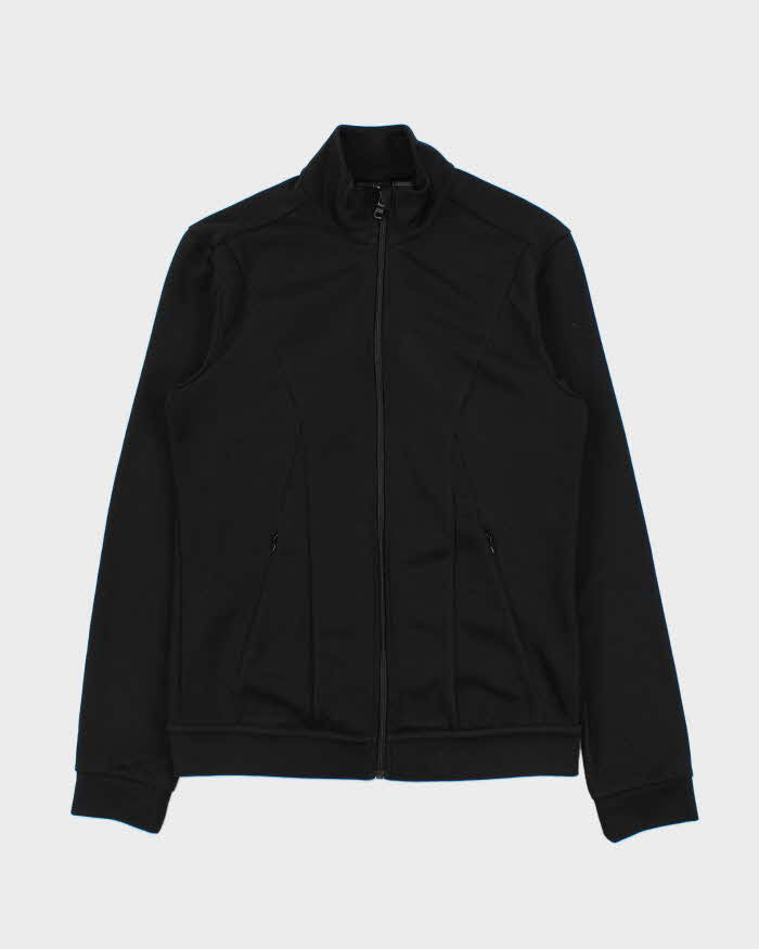Vintage Armani Exchange Black Shimmer Track Jacket - S