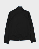 Vintage Armani Exchange Black Shimmer Track Jacket - S